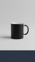Ceramic Mug in Charcoal Glaze